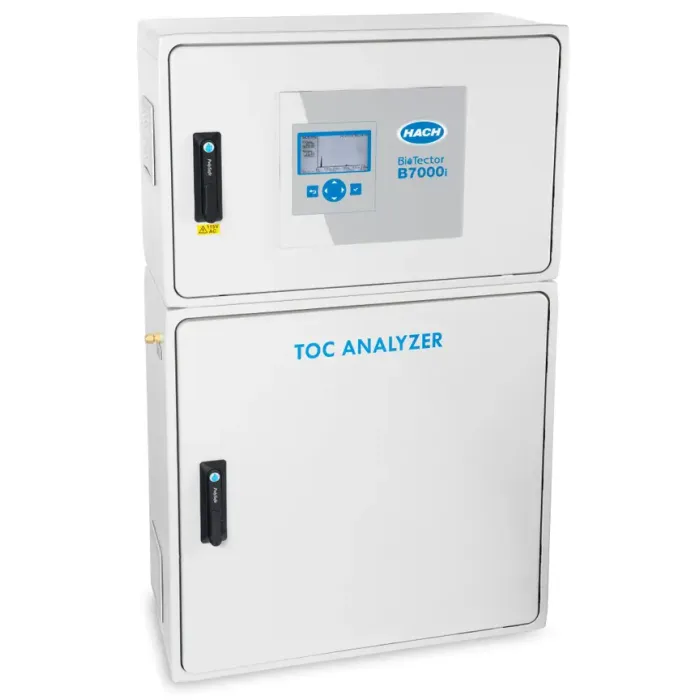 BioTector B7000i — надёжный онлайн TOC‑анализатор с диапазоном до 10 000 mg/L C, 1 поток