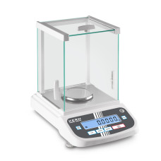 KERN ADJ 200‑4 Аналитические весы, 220 г × 0.1 мг с автоматической внутренней калибровкой