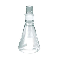 Pyrex 5020-25 – Колба Эрленмейера с притертой пробкой, 25 мл, 6 шт/уп